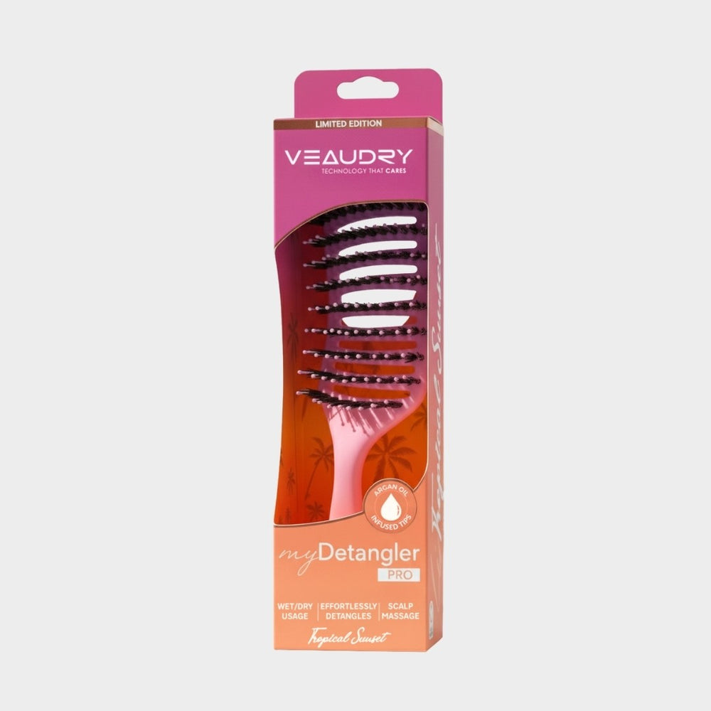 Veaudry - myDetangler Pro | Limited Edition Tropical Sunset (Pink)