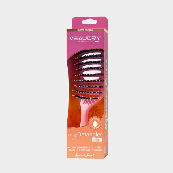 Veaudry - myDetangler Pro | Limited Edition Tropical Sunset (Pink)