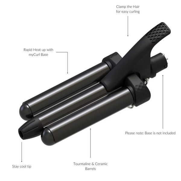 myCurl Interchangeable - Triple Barrel