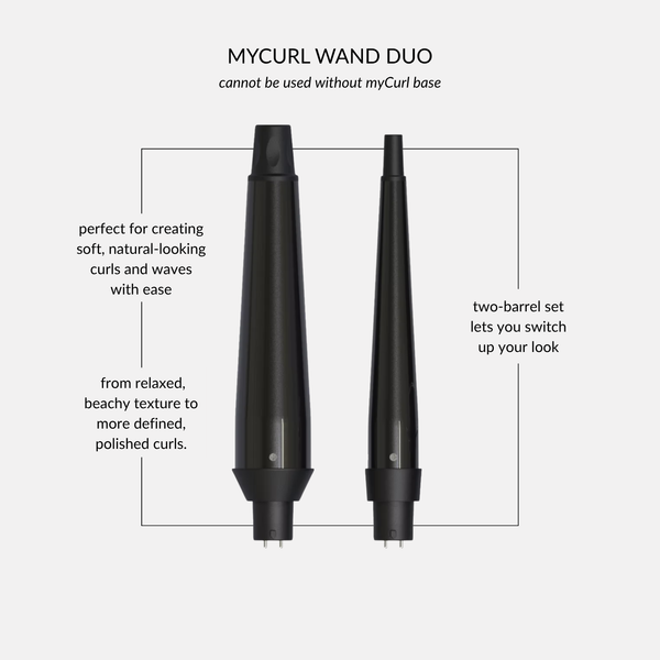 myCurl Interchangeable - Wand Duo