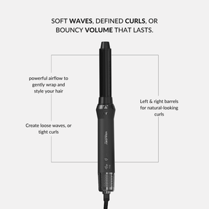 Veaudry myAirStyler [3-in-1] Hot Brush & Air Curler