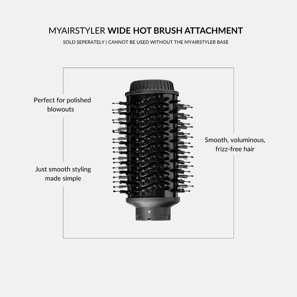 Veaudry myAirStyler [3-in-1] Hot Brush & Air Curler