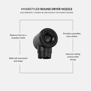 Veaudry myAirStyler - Round Dryer Nozzle