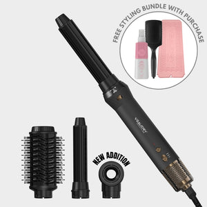 Veaudry myAirStyler [3-in-1] Hot Brush & Air Curler