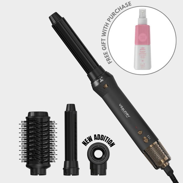 Veaudry myAirStyler [3-in-1] Hot Brush & Air Curler