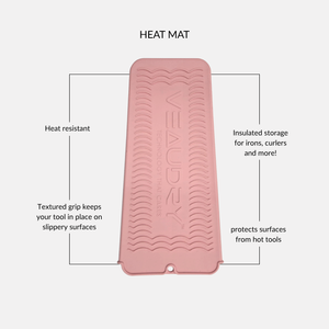 Veaudry Heat Mat & Pouch - Pink